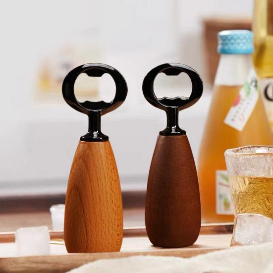 Wooden Handle Bottle Opener Metal Beer Bottle Opener Portable Can Opener for Beer Soda Cider Kitchen Bar Picnic A
Wooden Handle Bottle Opener Metal Beer Bottle Opener Portable Can Opener for Beer Soda Cider Kitchen Bar Picnic A