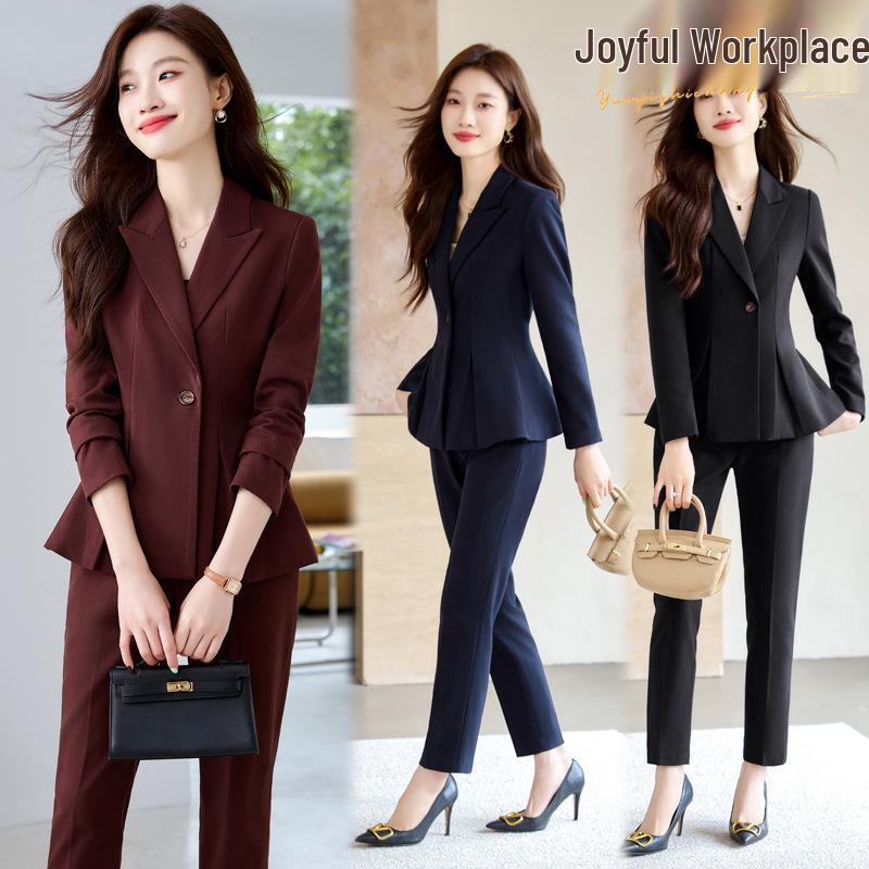 Women s High-End Business Formal Suit: Elegant Long Sleeve Set for Spring & Autumn Medium
Women s High-End Business Formal Suit: Elegant Long Sleeve Set for Spring & Autumn Medium