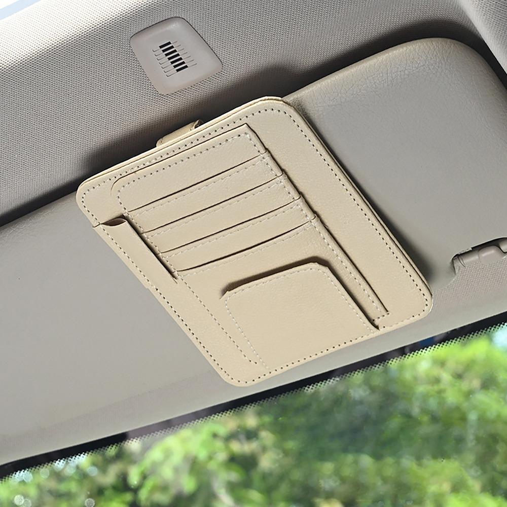 Visor Storage Car Glasses Holder Card Holder Auto Accessory Car Glasses Case Multi-Pocket Eyeglasses Frame Clip For Car Decor
Visor Storage Car Glasses Holder Card Holder Auto Accessory Car Glasses Case Multi-Pocket Eyeglasses Frame Clip For Car Decor