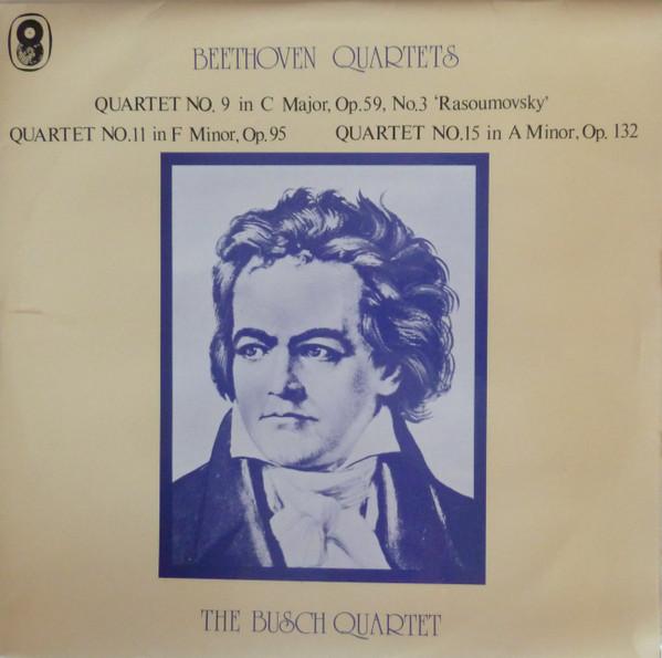 LP Record BUSCH QUARTET LUDWIG VAN BEETHOVE Beethoven Quartets SH272 World Records UK Classical Used
LP Record BUSCH QUARTET LUDWIG VAN BEETHOVE Beethoven Quartets SH272 World Records UK Classical Used