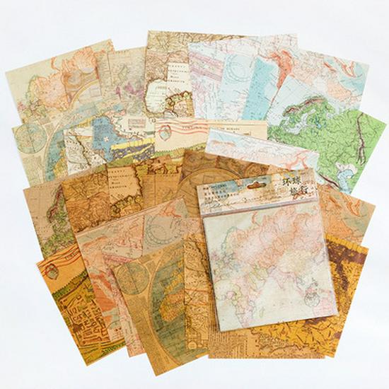 Momo Retro Album Series: English Background Paper for Journals - 30 Sheets
Momo Retro Album Series: English Background Paper for Journals - 30 Sheets