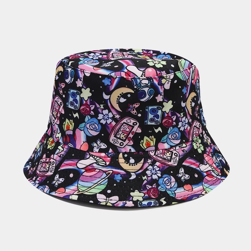 Cartoon Anime Fishman Flat Top Bucket Hat With Breathable Cotton For Spring Summer Casual Wear Style F
Cartoon Anime Fishman Flat Top Bucket Hat With Breathable Cotton For Spring Summer Casual Wear Style F