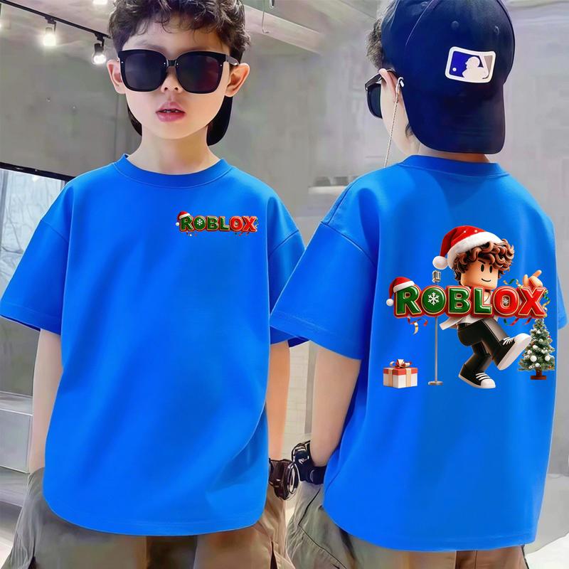 Summer fashion trend, breathable and sweat absorbing high-quality T-shirt suitable for children aged 8 to 12 140
Summer fashion trend, breathable and sweat absorbing high-quality T-shirt suitable for children aged 8 to 12 140