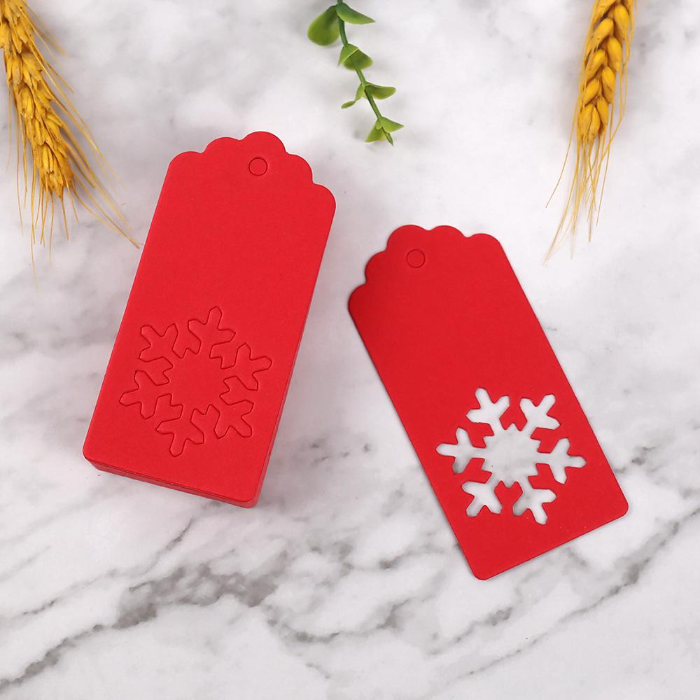 Snowflake Kraft Paper Gift Tags - Christmas Labels for Wine Bags & Decorations
Snowflake Kraft Paper Gift Tags - Christmas Labels for Wine Bags & Decorations