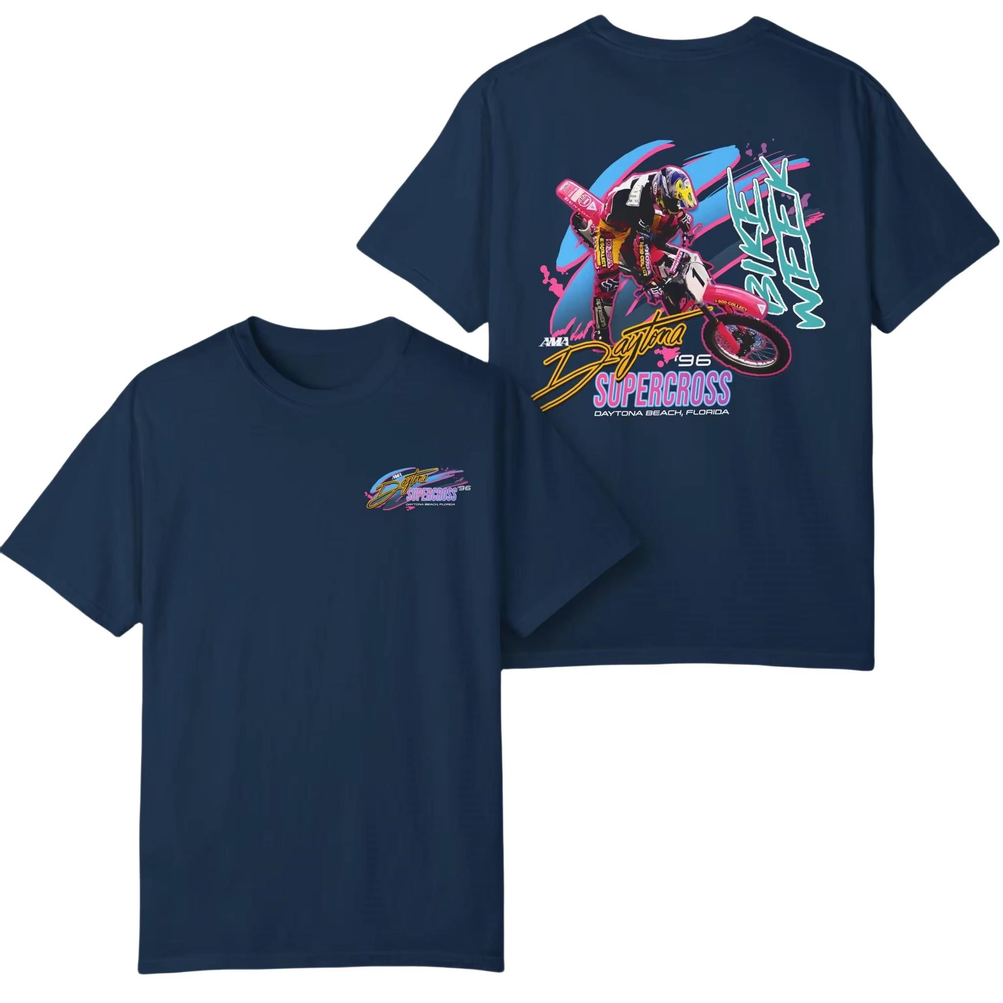 Summer New AMA Supercross Indianapolis T-Shirt Men Women Cotton Tees Dirt Bike Racing Short Sleeve Men s T-shirt Streetwear 4XL
Summer New AMA Supercross Indianapolis T-Shirt Men Women Cotton Tees Dirt Bike Racing Short Sleeve Men s T-shirt Streetwear 4XL