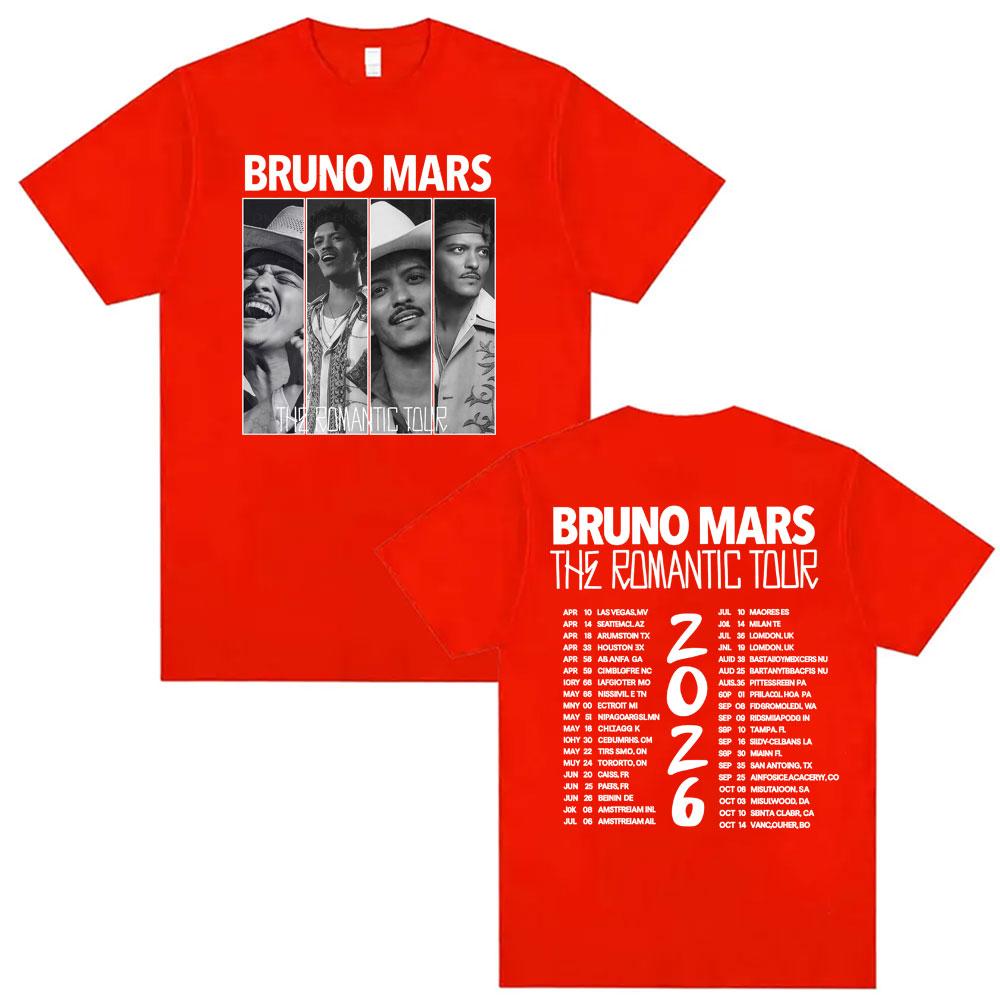 Bruno Mars The RoUnisextic Tour 2026 Print T Shirts Unisexs Clothing Harajuku Gothic T Shirt Fashion Summer ONeck Oversized Tshirts M
Bruno Mars The RoUnisextic Tour 2026 Print T Shirts Unisexs Clothing Harajuku Gothic T Shirt Fashion Summer ONeck Oversized Tshirts M
