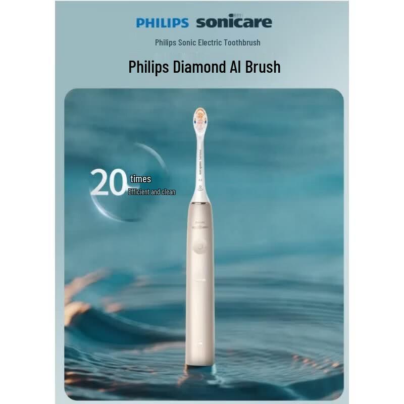Philips DiamondClean Smart AI Electric Toothbrush HX9996 CN plug (adapter included)
Philips DiamondClean Smart AI Electric Toothbrush HX9996 CN plug (adapter included)