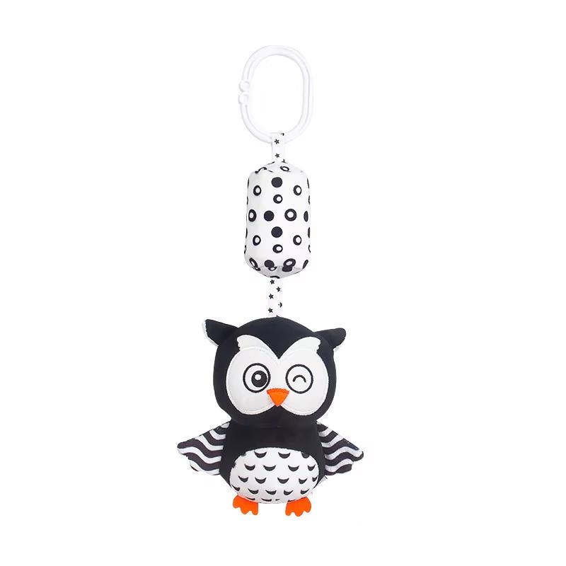 Soft Newborn Plush Rattle Toy With Hanging Bell For Crib Car Seat And Stroller Black White Wind Chime Educational Gift
Soft Newborn Plush Rattle Toy With Hanging Bell For Crib Car Seat And Stroller Black White Wind Chime Educational Gift
