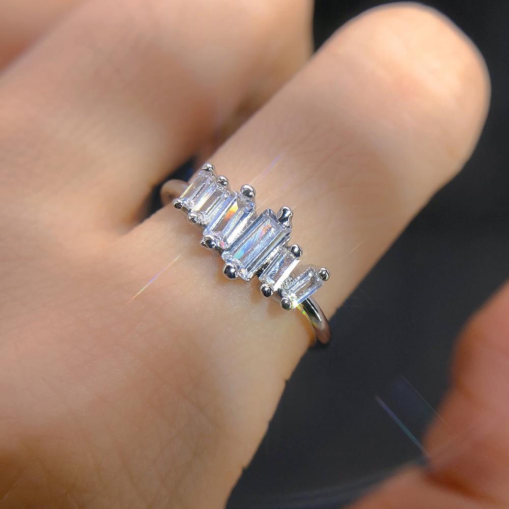 Simple Square Crystal Ring for Women Gold Color Stacking Dainty Rings Korean Fashion Minimalist Jewelry Wholesale KAR185 9
Simple Square Crystal Ring for Women Gold Color Stacking Dainty Rings Korean Fashion Minimalist Jewelry Wholesale KAR185 9