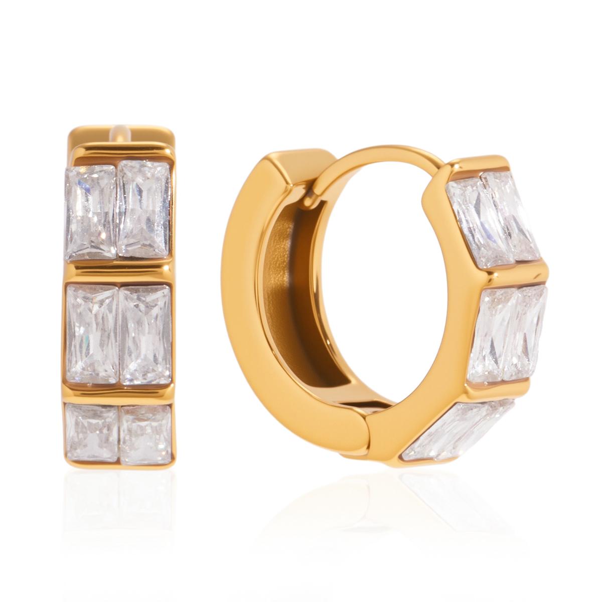 Yori Delicate Cubic Zirconia Geometric Earrings Bright Anti Allergy Waterproof Charm Texture High Quality Jewelry
Yori Delicate Cubic Zirconia Geometric Earrings Bright Anti Allergy Waterproof Charm Texture High Quality Jewelry