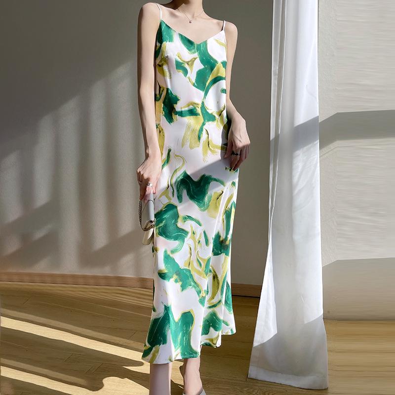 Women s Plus Size Spring One-Shoulder V-Neck Printed Ice Silk Mid-Length Dress Extra Large
Women s Plus Size Spring One-Shoulder V-Neck Printed Ice Silk Mid-Length Dress Extra Large