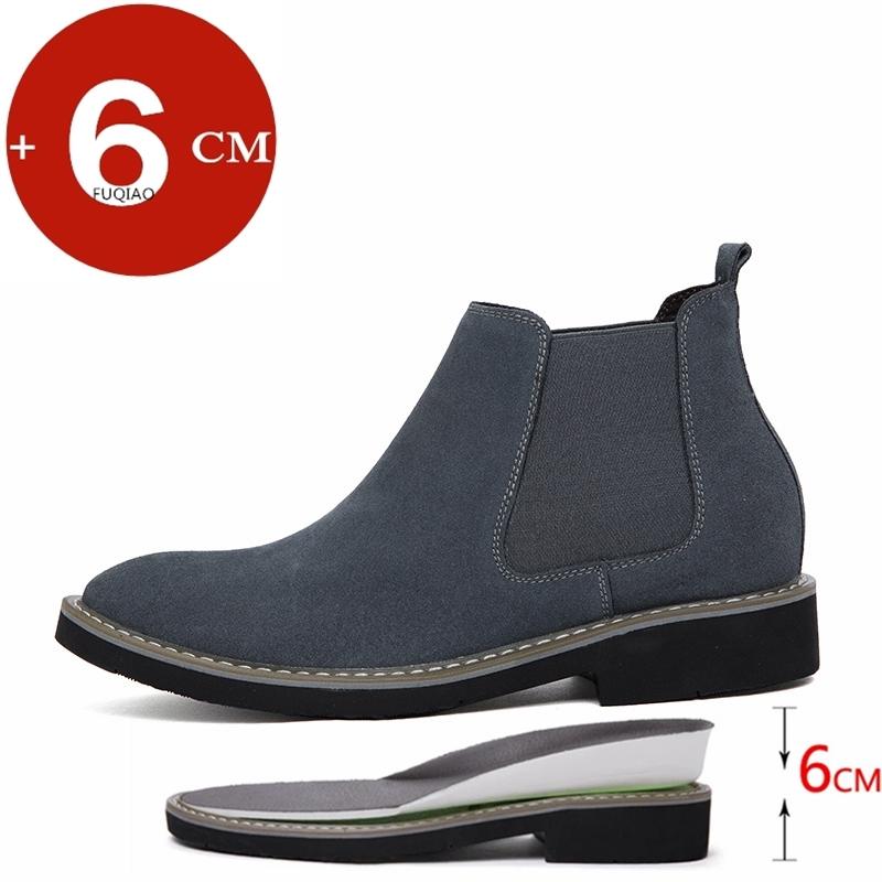 Men Motorcycle Leather Boots Elevator Shoes 6CM Height Increasing Shoes Man Increased Inner Invisible Heightening Men Lift Shoes 44 сірий колір
Men Motorcycle Leather Boots Elevator Shoes 6CM Height Increasing Shoes Man Increased Inner Invisible Heightening Men Lift Shoes 44 сірий колір