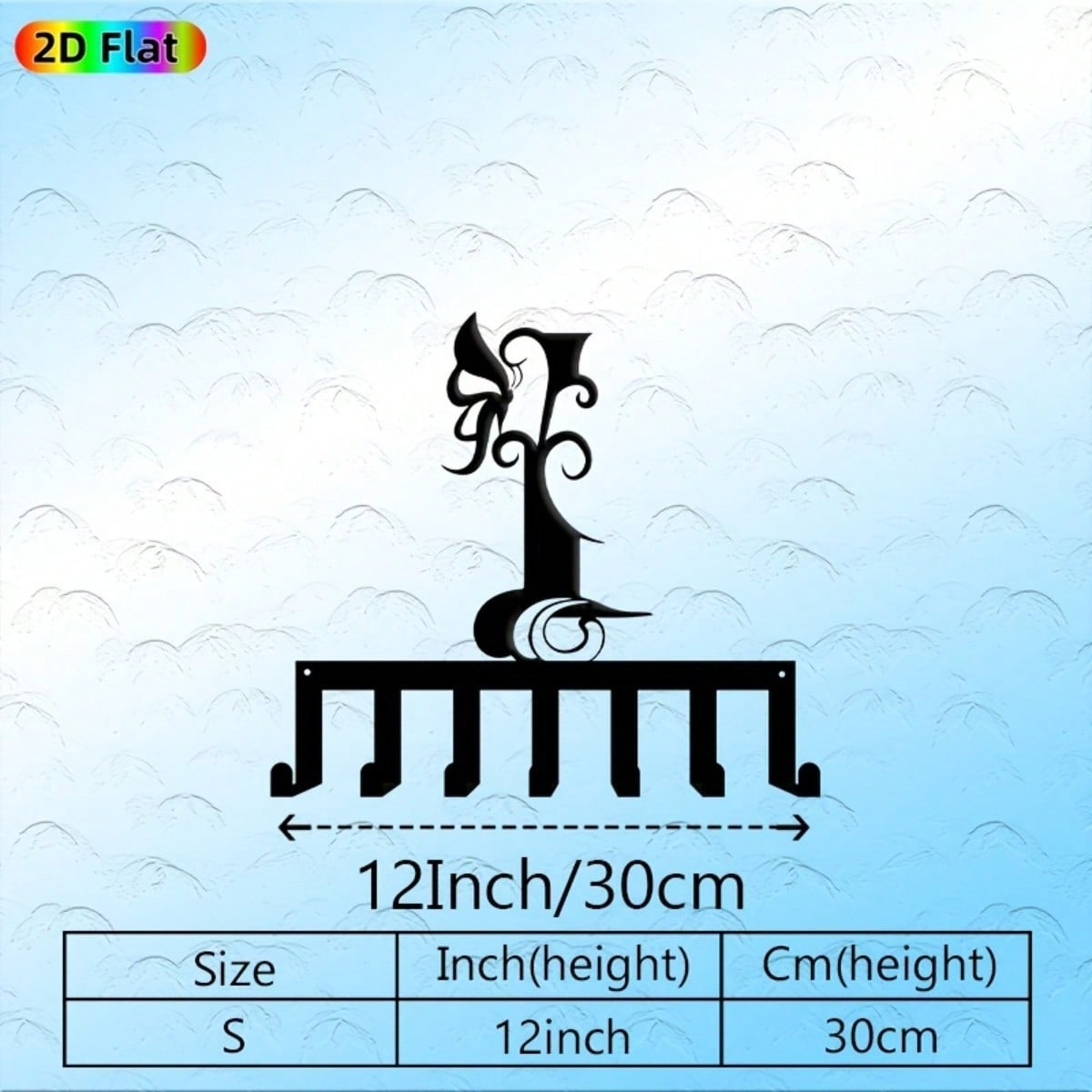 Iron Wall Hook Rack 7 Hooks Letter L Shape Key Holder for Hallway Bedroom Entryway Durable Housewarming Gift 29x30
Iron Wall Hook Rack 7 Hooks Letter L Shape Key Holder for Hallway Bedroom Entryway Durable Housewarming Gift 29x30