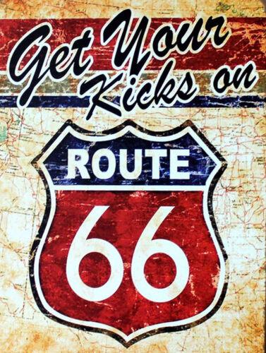 route 66 retro vintage style metal signplaque man cave pub home garageAluminum 20x30cm(7.8x11.8inch)
route 66 retro vintage style metal signplaque man cave pub home garageAluminum 20x30cm(7.8x11.8inch)