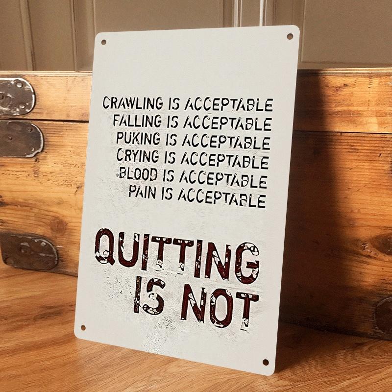 1 piece of resilient and inspirational sheet metal wall hanging plaque, suitable for office/study wall decoration, inspirational (as the picture,20x30cm)
1 piece of resilient and inspirational sheet metal wall hanging plaque, suitable for office/study wall decoration, inspirational (as the picture,20x30cm)