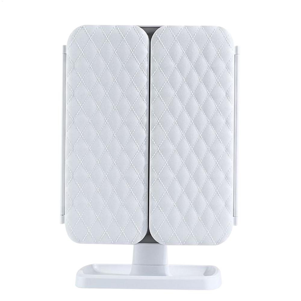 Зеркало для макияжа с тройным складыванием, светодиодные лампы, зеркало для туалета в общежитии, косметическое освещение, заполняющее свет с помощью интеллектуальных дополнительных умных зеркал для туалетного столика белый
Зеркало для макияжа с тройным складыванием, светодиодные лампы, зеркало для туалета в общежитии, косметическое освещение, заполняющее свет с помощью интеллектуальных дополнительных умных зеркал для туалетного столика белый