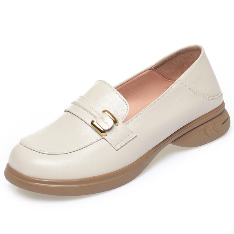 Fashion AIYUQI 2025 New Women’s Loafers Non-slip Shallow Slip-on Female Shoes Women Large Size Formal Shoes 35 бежевый
Fashion AIYUQI 2025 New Women’s Loafers Non-slip Shallow Slip-on Female Shoes Women Large Size Formal Shoes 35 бежевый
