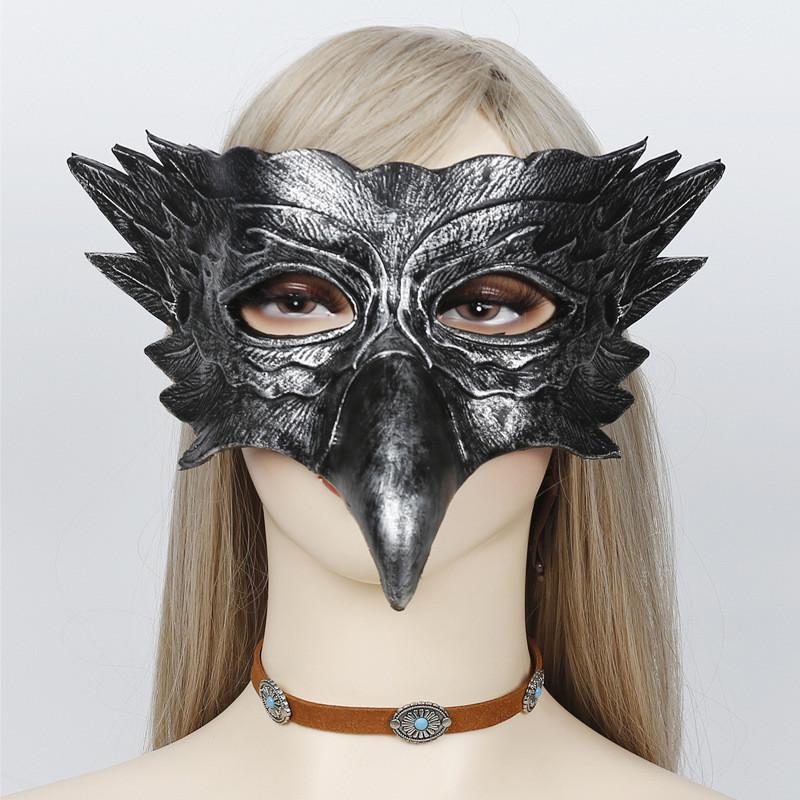 Animal 3D Eagle Beak Mask Cosplay Crows Parrot Pu Masks Masquerade Halloween Carnival Party Costume Props
Animal 3D Eagle Beak Mask Cosplay Crows Parrot Pu Masks Masquerade Halloween Carnival Party Costume Props