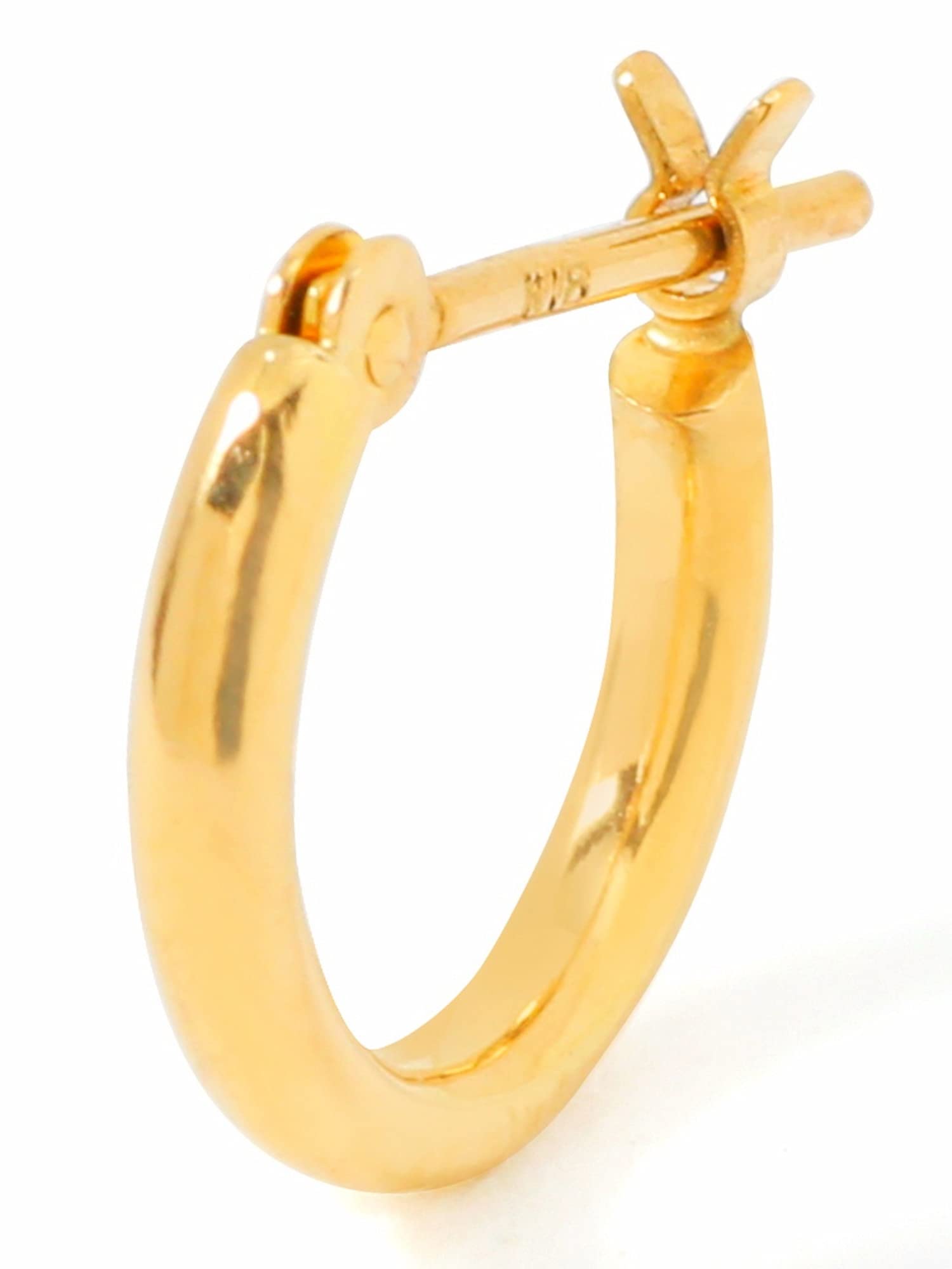 one ear hoop K18 18K gold ring earrings x 10mm Men s earrings, earrings, (yellow 1.5mm (one ear))
one ear hoop K18 18K gold ring earrings x 10mm Men s earrings, earrings, (yellow 1.5mm (one ear))