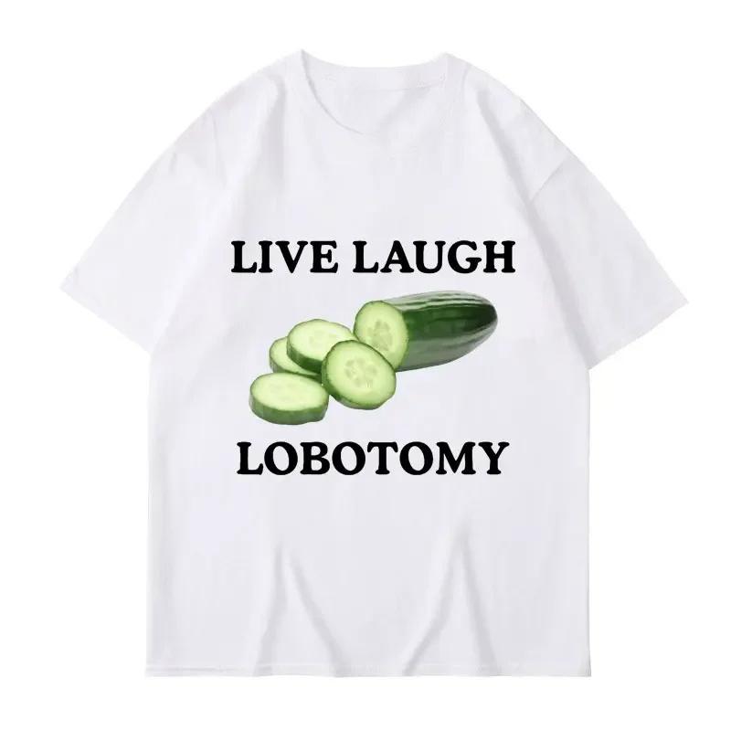 2026 Live Laughing Lobotomy Pepinos Fun Mee Camiseta Women Unisex Creativa Humor Camiseta Casual Top Ropa Callejera 4XL
2026 Live Laughing Lobotomy Pepinos Fun Mee Camiseta Women Unisex Creativa Humor Camiseta Casual Top Ropa Callejera 4XL