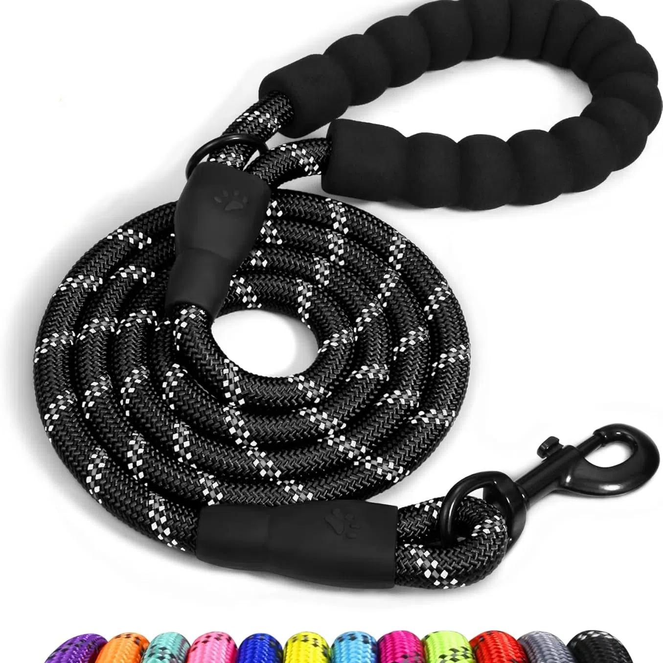 Strong Pet Dog Leash with Soft Padded Handle,Highly Reflective Rope for Night Walking,Suitable for Small,Medium and Large Dog 0.8cm 150cm зелений
Strong Pet Dog Leash with Soft Padded Handle,Highly Reflective Rope for Night Walking,Suitable for Small,Medium and Large Dog 0.8cm 150cm зелений