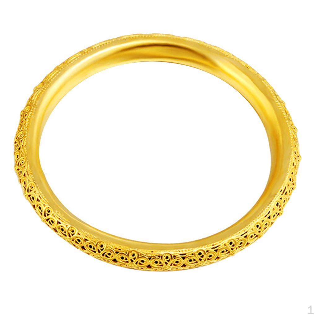 Elegant Gold Bracelet For Women Brass Steel Eletroplating Bangle 58/60/62 62mm
Elegant Gold Bracelet For Women Brass Steel Eletroplating Bangle 58/60/62 62mm