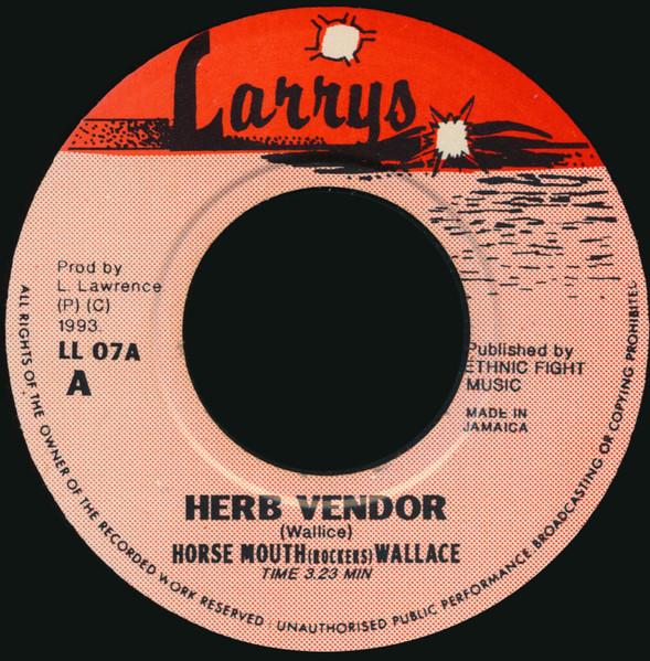 7inch Record LEROY HORSEMOUTH WALLACE / JUNIOR - Herb Vendor / You Don t Care LL07 Larrys 1993 Jamaica Reggae, Ska & Dub Used
7inch Record LEROY HORSEMOUTH WALLACE / JUNIOR - Herb Vendor / You Don t Care LL07 Larrys 1993 Jamaica Reggae, Ska & Dub Used