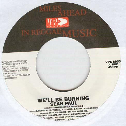 7-дюймовая пластинка SEAN PAUL - We ll Be Burning VPS8955 VP Records 2005 Ямайка Регги, Ска и Даб Б/У
7-дюймовая пластинка SEAN PAUL - We ll Be Burning VPS8955 VP Records 2005 Ямайка Регги, Ска и Даб Б/У
