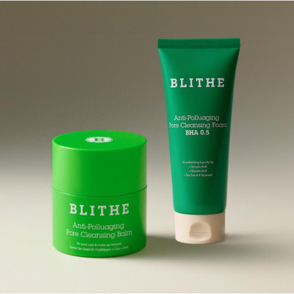 Blithe Pore Cleansing Set Шлифовальный бальзам 50 мл + Успокаивающая очищающая пенка 150 мл NONE
Blithe Pore Cleansing Set Шлифовальный бальзам 50 мл + Успокаивающая очищающая пенка 150 мл NONE