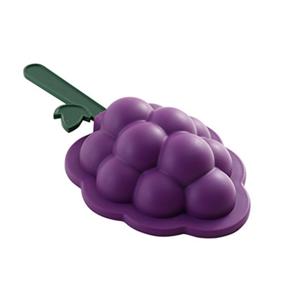 Silicone Fruit Shape Ice Cream Mold Ice Maker With Lid Kitchen Accessories Purple grapes #1
Silicone Fruit Shape Ice Cream Mold Ice Maker With Lid Kitchen Accessories Purple grapes #1