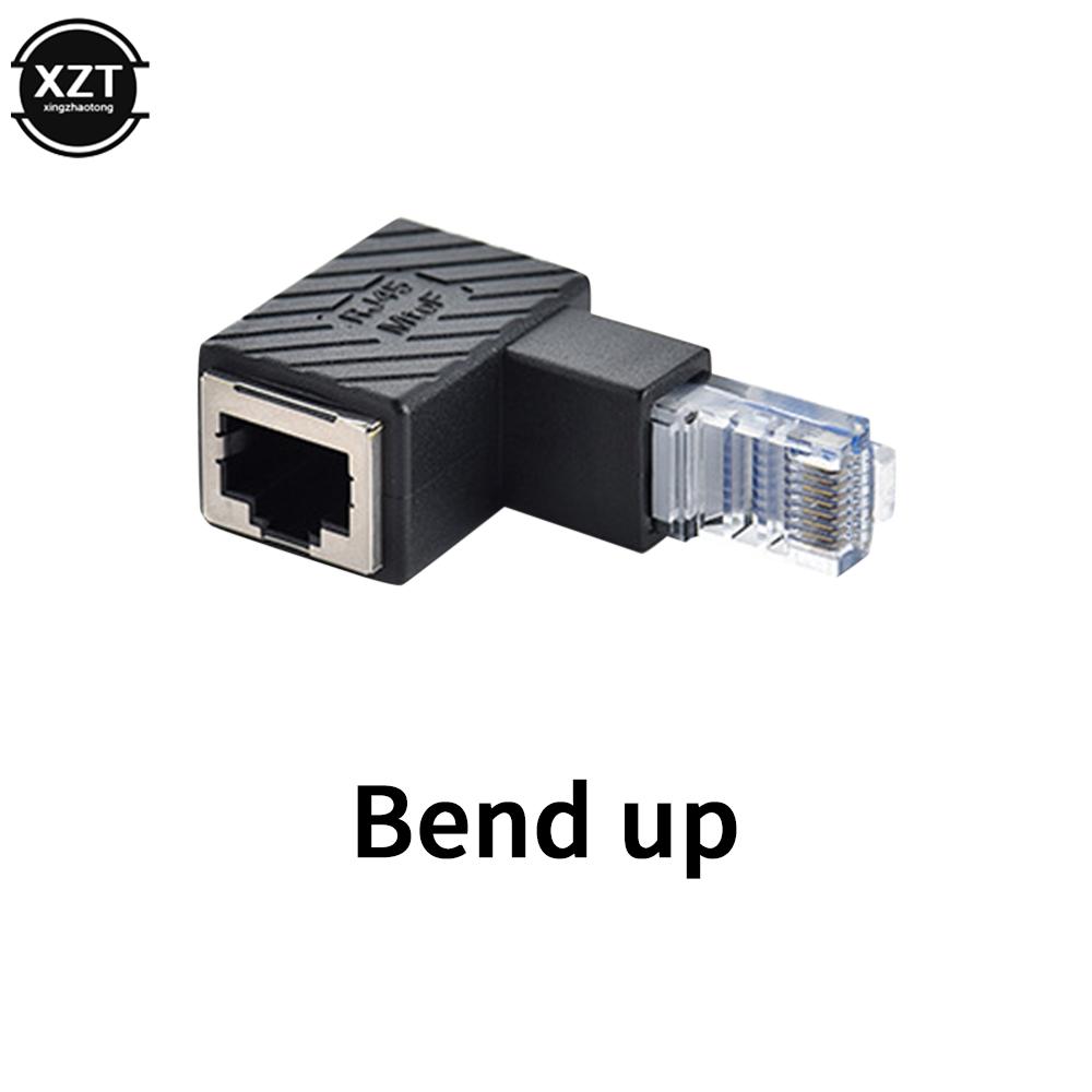 RJ45 Male To Female Converter 90 Degree Extension Adapter for Cat5 Cat6 LAN Ethernet Network Cable Connector Extender
RJ45 Male To Female Converter 90 Degree Extension Adapter for Cat5 Cat6 LAN Ethernet Network Cable Connector Extender