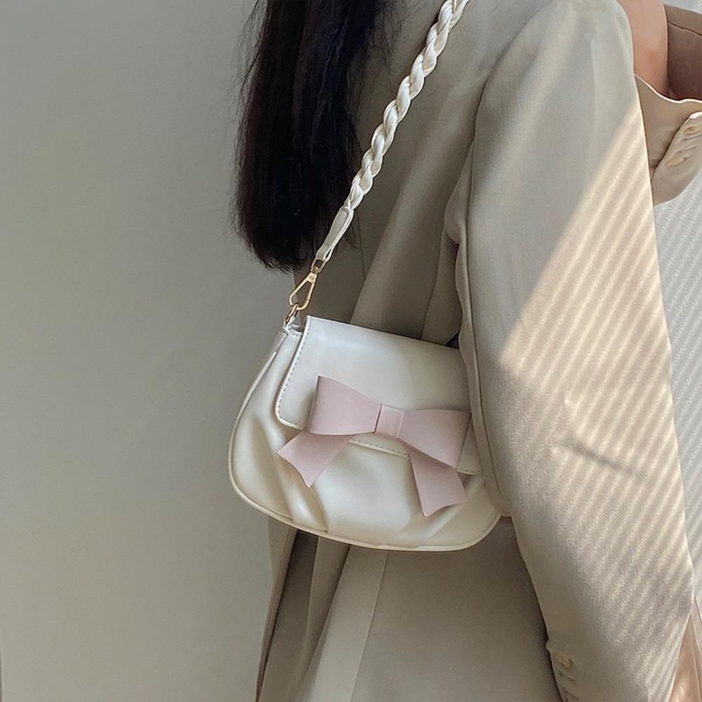 Y2K Bow Shoulder Bag with Zipper PU Leather Crossbody Bag Sweet Bowknot Crossbody Bag Women белый
Y2K Bow Shoulder Bag with Zipper PU Leather Crossbody Bag Sweet Bowknot Crossbody Bag Women белый
