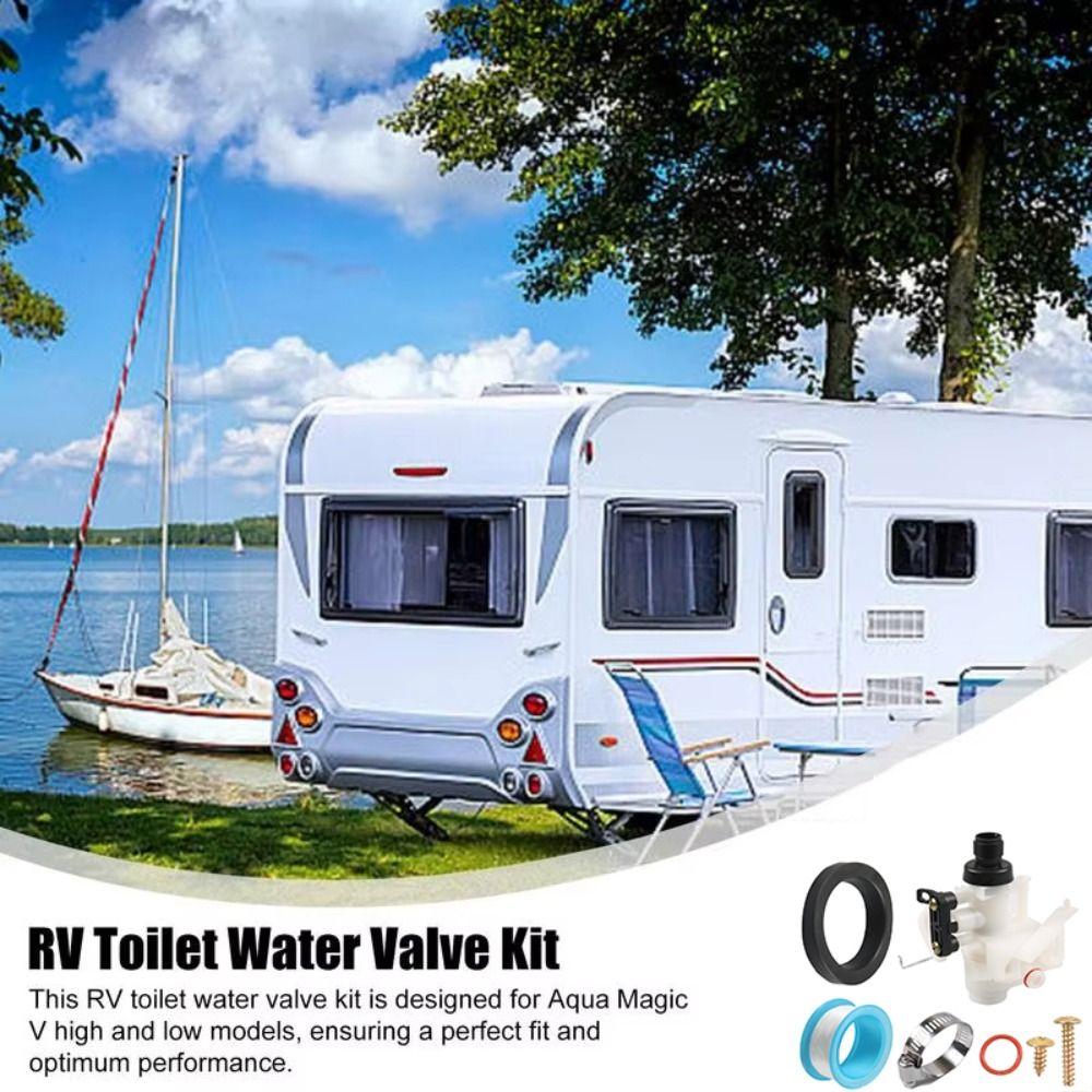 Precise Fit Flushing Repair Valves Anti Leak RV Accessories Durable RV Toilet Parts Vehicle Parts
Precise Fit Flushing Repair Valves Anti Leak RV Accessories Durable RV Toilet Parts Vehicle Parts