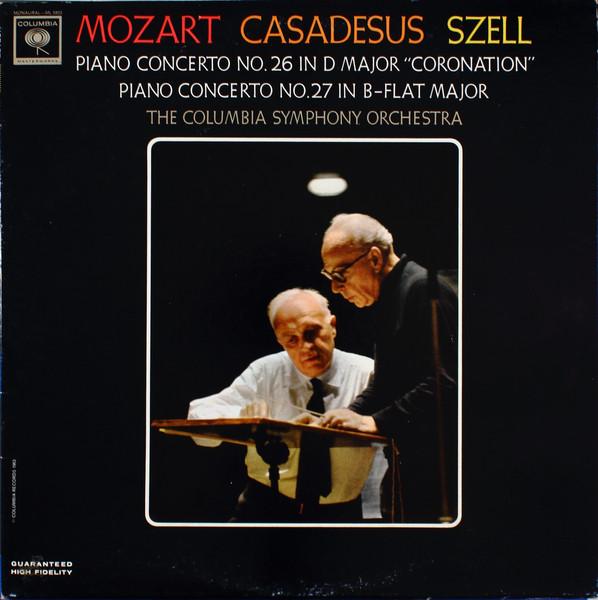 LP Record MOZART CASADESUS SZELL THE COLU Piano Concerto No. 26 In D Major C ML5803 COLUMBIA MASTE 1963 US Classical Used
LP Record MOZART CASADESUS SZELL THE COLU Piano Concerto No. 26 In D Major C ML5803 COLUMBIA MASTE 1963 US Classical Used