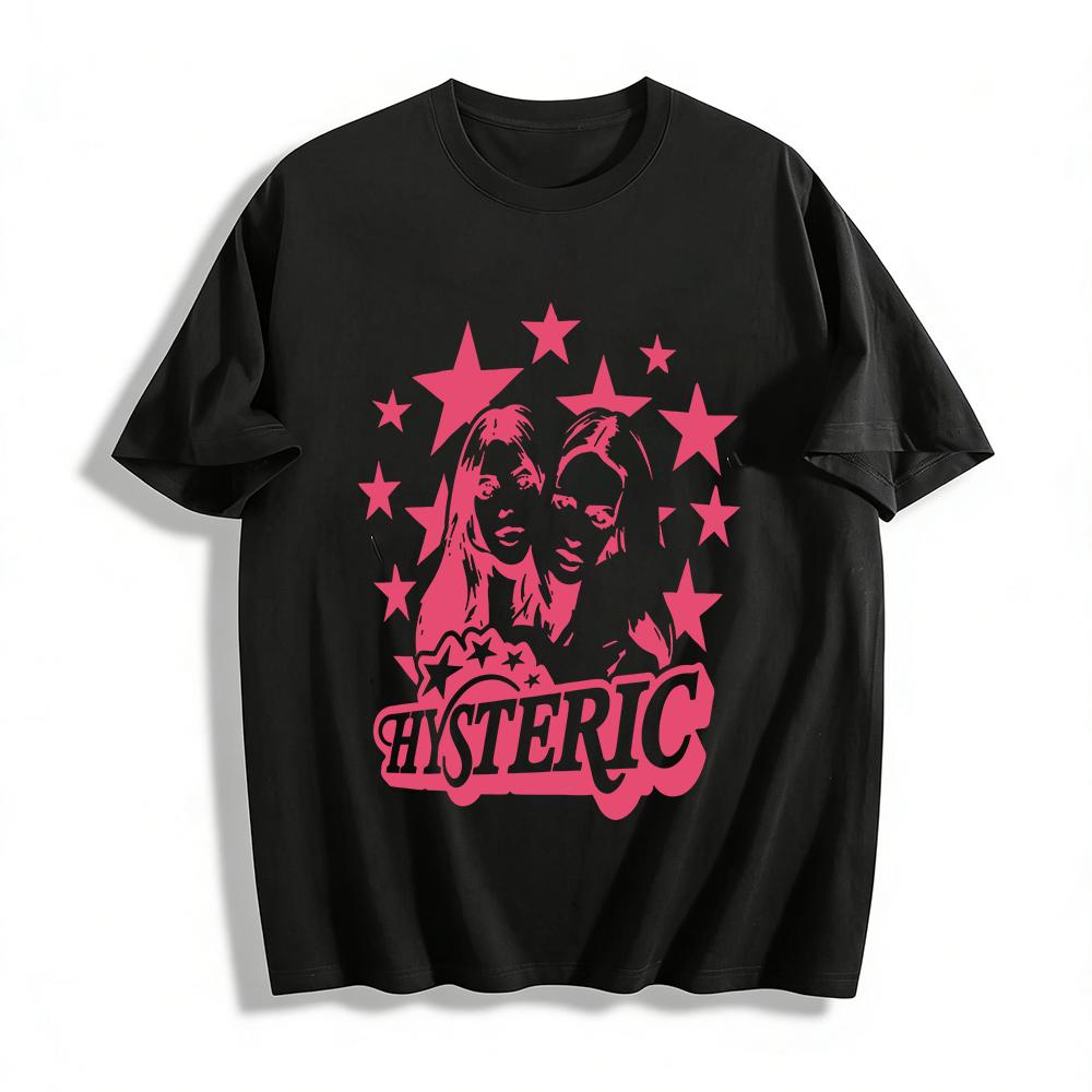Hysteric Glamour Retro Star Print T-shirt Street Style Cool Girl Loose Casual Short Sleeve Top Pure cotton T-shirt XXS
Hysteric Glamour Retro Star Print T-shirt Street Style Cool Girl Loose Casual Short Sleeve Top Pure cotton T-shirt XXS