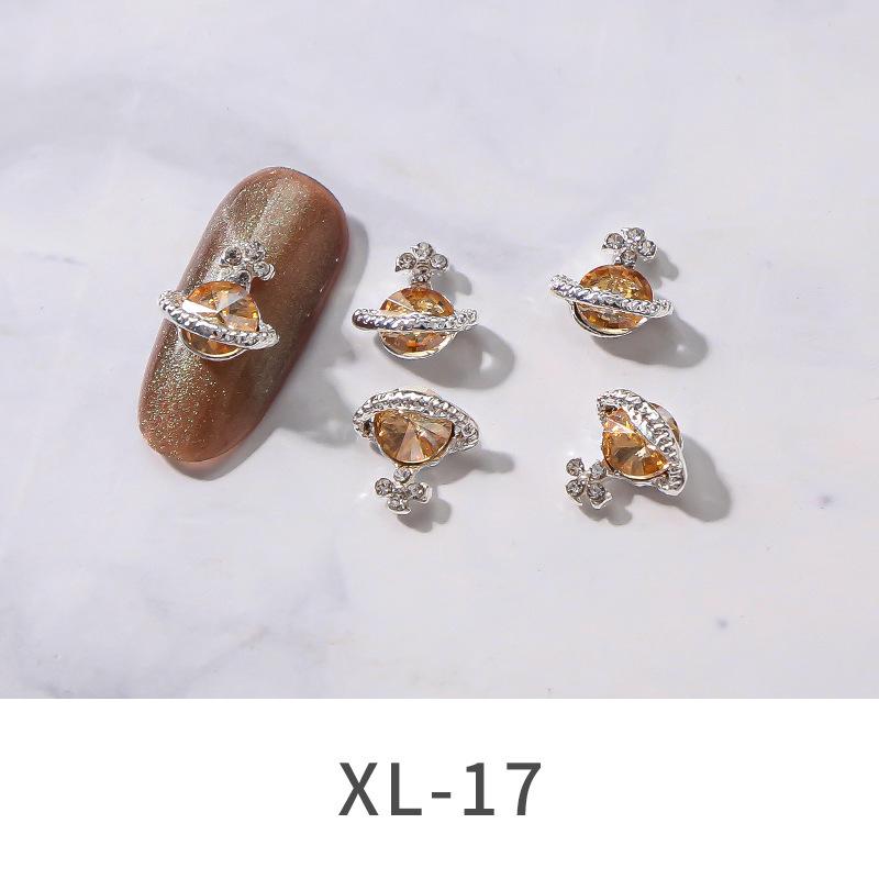 Empress Planet Multi-Color Rhinestone Saturn Nail Art Stickers
Empress Planet Multi-Color Rhinestone Saturn Nail Art Stickers
