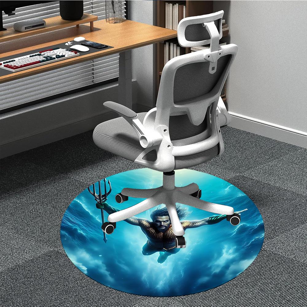 1pc Aquaman, Trident Chair Carpet for Office Non-Slip, Indoor Non-Slip Washable Carpet, Non-Shedding Mat For Office yy251030031 80cm by 80cm
1pc Aquaman, Trident Chair Carpet for Office Non-Slip, Indoor Non-Slip Washable Carpet, Non-Shedding Mat For Office yy251030031 80cm by 80cm