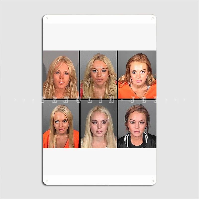 Lindsay Lohan Mugshots Metal Sign Club Pub Garage Personalized Plaques Tin Sign Poster 20x30cm(7.8x11.8inch)
Lindsay Lohan Mugshots Metal Sign Club Pub Garage Personalized Plaques Tin Sign Poster 20x30cm(7.8x11.8inch)