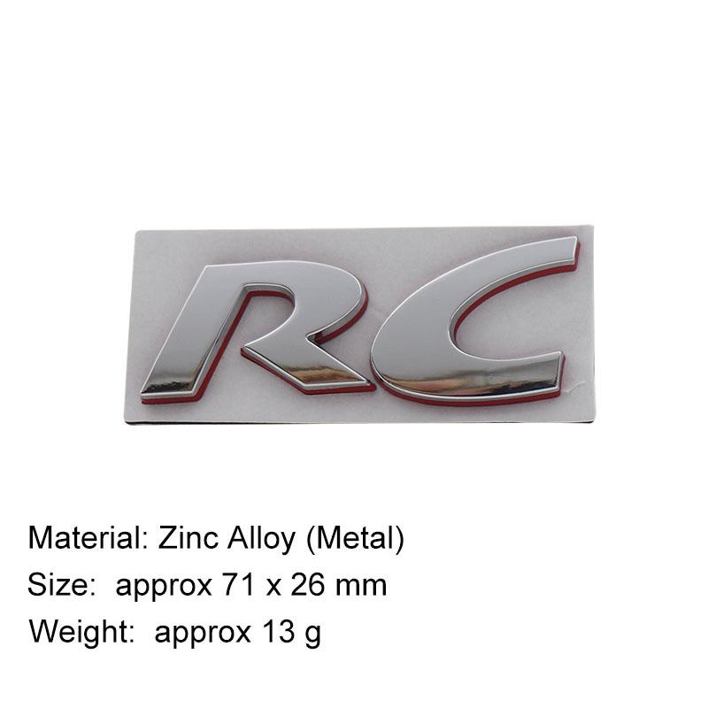 3D Стайлинг автомобиля Логотип RC для 308 306 106 206 205 208 307 3008 207 508 2008 5008 автомобиль Капот Крыло багажник Задний капот Шильдик Наклейка Эмблема Значок Наклейка chrome-red
3D Стайлинг автомобиля Логотип RC для 308 306 106 206 205 208 307 3008 207 508 2008 5008 автомобиль Капот Крыло багажник Задний капот Шильдик Наклейка Эмблема Значок Наклейка chrome-red