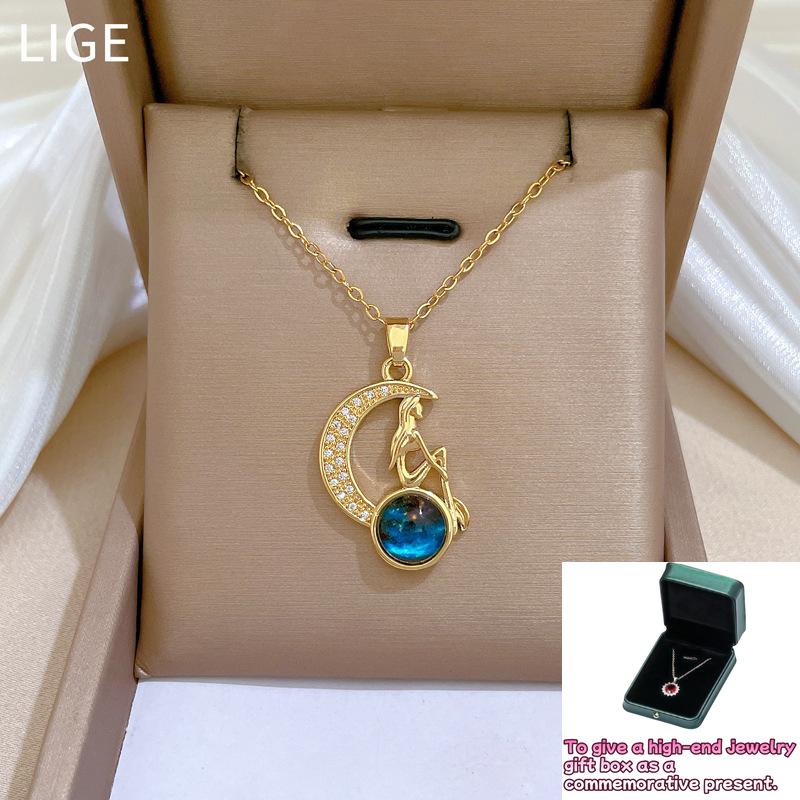 Star Moon Queen Zircon Light Luxury Temperament Gorgeous Full Diamond Necklace Female Versatile Clavicle Chain
Star Moon Queen Zircon Light Luxury Temperament Gorgeous Full Diamond Necklace Female Versatile Clavicle Chain