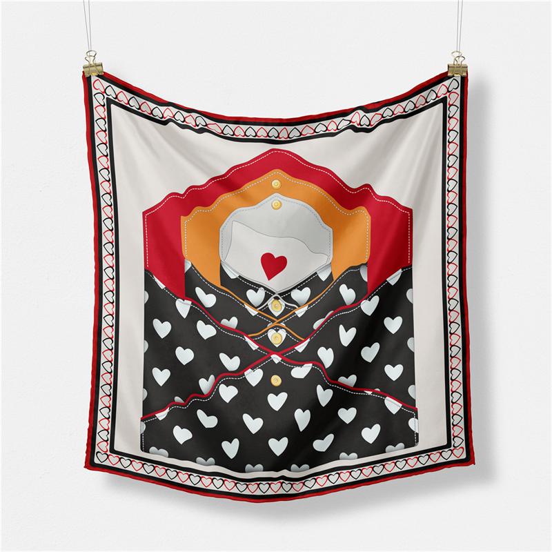 POBING Шелковый платок Женский Принт Сердечки Квадратные Платки Накидки Бандана Маленький Хиджаб Фуляры Женский Галстук Повязка на голову Шейный платок 53СМ 53CM x 53CM
POBING Шелковый платок Женский Принт Сердечки Квадратные Платки Накидки Бандана Маленький Хиджаб Фуляры Женский Галстук Повязка на голову Шейный платок 53СМ 53CM x 53CM