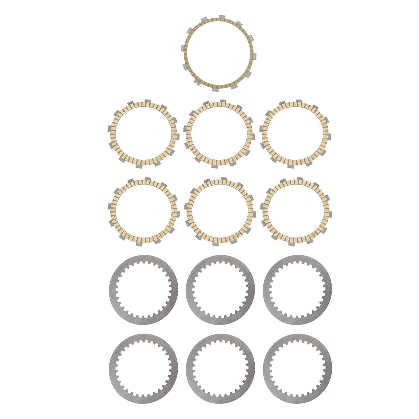 13PCS Motorcycle Clutch Friction Disc Plate Kit Rugged Motorbike Clutch Friction Steel Plates
13PCS Motorcycle Clutch Friction Disc Plate Kit Rugged Motorbike Clutch Friction Steel Plates