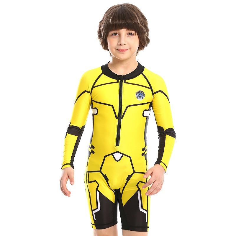 Children s Swimwear Hot Long-sleeved Sunscreen One-piece Jellyfish Suit Snorkeling Water Boys swimwear Diving S жёлтый
Children s Swimwear Hot Long-sleeved Sunscreen One-piece Jellyfish Suit Snorkeling Water Boys swimwear Diving S жёлтый