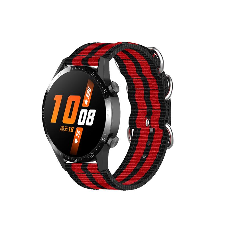 22mm Nylon Watch Band Smart Bracelet Breathable Strap with 3 Ring Buckles for Huawei Watch GT 4 46mm/Watch GT 3 46mm/Huawei Watch GT Runner Army Green
22mm Nylon Watch Band Smart Bracelet Breathable Strap with 3 Ring Buckles for Huawei Watch GT 4 46mm/Watch GT 3 46mm/Huawei Watch GT Runner Army Green