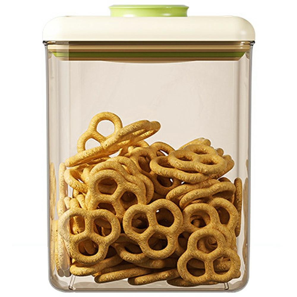 1800ml Rectangular PS Airtight Container Push Button Grains Snacks Kitchen Food Storage Canister (BPA-Free, No FDA) A
1800ml Rectangular PS Airtight Container Push Button Grains Snacks Kitchen Food Storage Canister (BPA-Free, No FDA) A