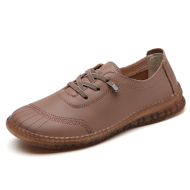 Женская повседневная кожаная обувь на шнуровке, обувь для ходьбы, балетки 38 коричневый
Женская повседневная кожаная обувь на шнуровке, обувь для ходьбы, балетки 38 коричневый