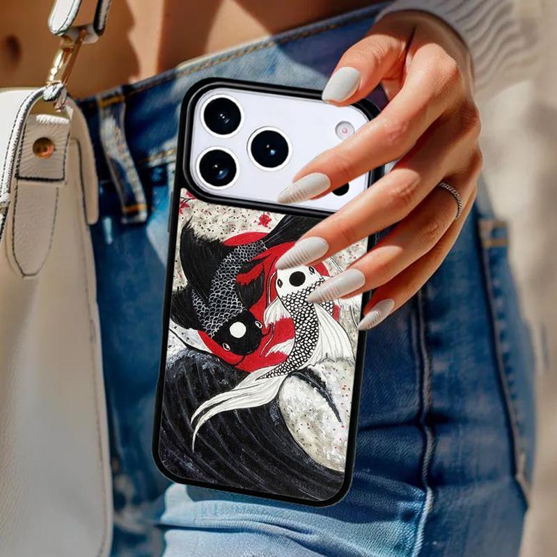Yin Yang Koi Phone Case For iPhone 17 Air 14 15 13 12 Max Cover For Apple 16e 11 Pro Max Plus Coque iPhone 14plus
Yin Yang Koi Phone Case For iPhone 17 Air 14 15 13 12 Max Cover For Apple 16e 11 Pro Max Plus Coque iPhone 14plus