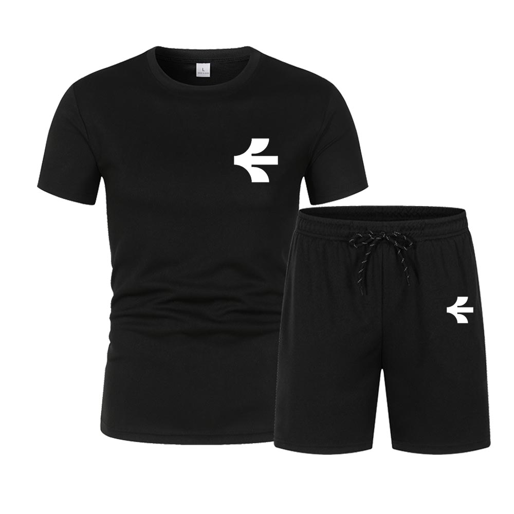 Summer Men s Sets Fashion Korean Tracksuit Men Short Sleeve T Shirts+sport Shorts Suit XL
Summer Men s Sets Fashion Korean Tracksuit Men Short Sleeve T Shirts+sport Shorts Suit XL