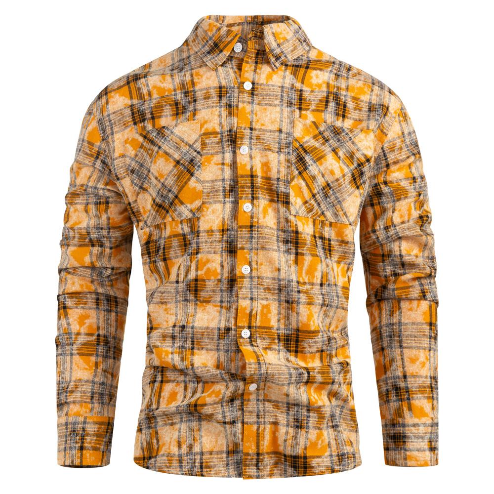 Мужская хлопковая рубашка King Billion Original Design, потертые рубашки, клетчатые топы с длинными рукавами, рубашки с лацканами, мужская уличная одежда, повседневная толстовка US XXL жёлтый
Мужская хлопковая рубашка King Billion Original Design, потертые рубашки, клетчатые топы с длинными рукавами, рубашки с лацканами, мужская уличная одежда, повседневная толстовка US XXL жёлтый