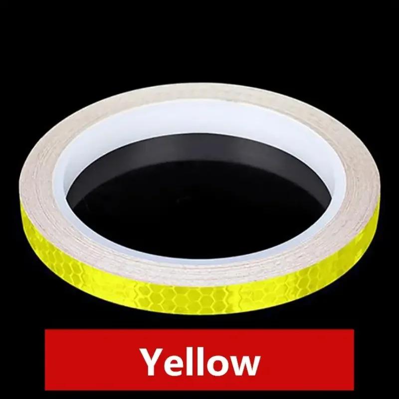 8M Glow-in-Dark Reflective Tape - Self-Adhesive Safety Sticker for Bike/Motorcycle Body, Waterproof Vinyl Night Visibility Kit жовтий
8M Glow-in-Dark Reflective Tape - Self-Adhesive Safety Sticker for Bike/Motorcycle Body, Waterproof Vinyl Night Visibility Kit жовтий